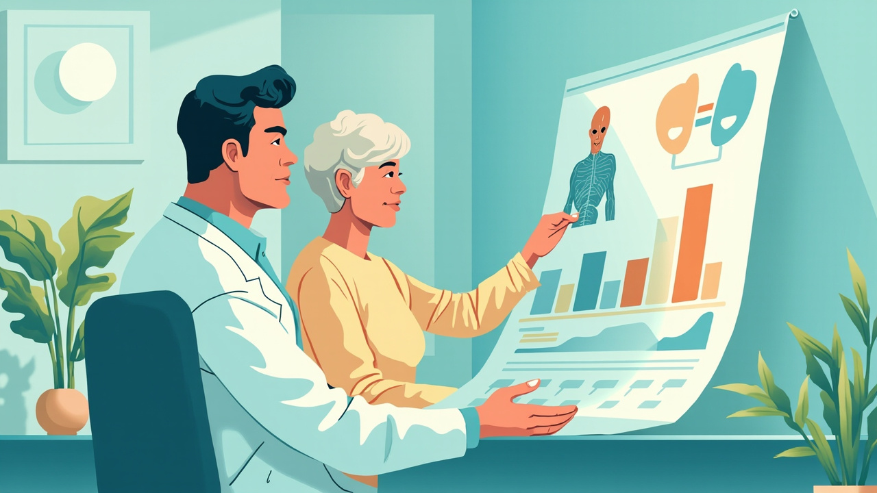 Acromegaly care navigation illustration